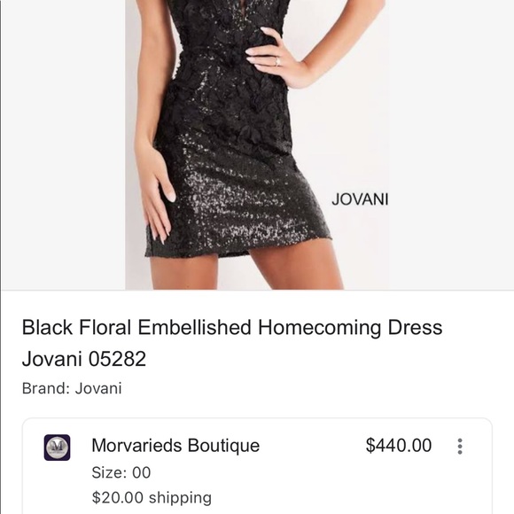 Jovani size 0 dress. It retails for $440 online. Lilac. Stunning! - Picture 8 of 11